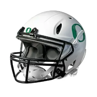 White Oregon Ducks LS2 Hero 45 .webp